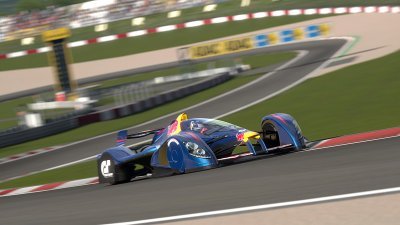 Vettel drives the new Red Bull X1 prototype