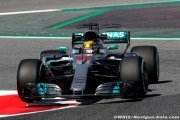 Hamilton et Vettel se retrouvent en première ligne à Barcelone