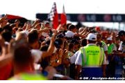 Ecclestone envoie les pilotes voir les spectateurs en tribune