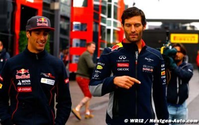 Horner temporise les propos de Webber sur Ricciardo