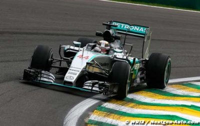 Brésil L3&nbsp;: Hamilton répond à Rosberg avant la qualification