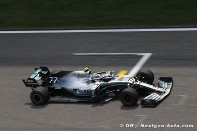 Shanghai, EL3&nbsp;: Bottas en tête, gros crash pour Alex Albon