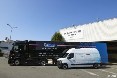 Alpine F1 visitée par deux intrus, des soupçons d’espionnage industriel