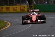 Vettel n'a pas eu de chance avec les averses aujourd'hui