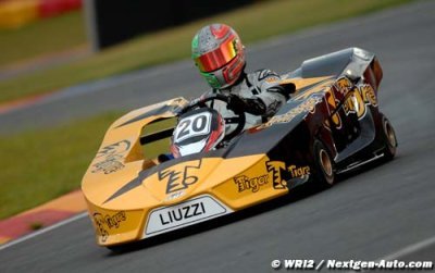 Karting&nbsp;: Liuzzi s’impose devant Buemi et Massa