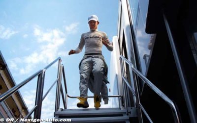 Rosberg est heureux de rouler à la maison