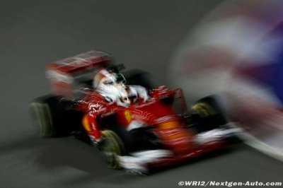 Vettel termine cinquième après une belle remontée