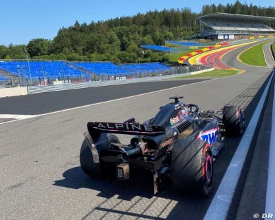 Essais Pirelli F1 : La pluie a changé le programme à Spa