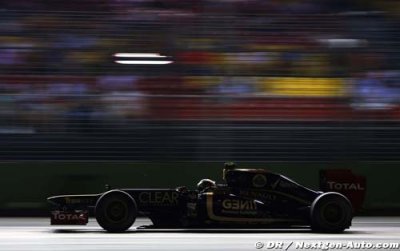 Grosjean espère gagner quelques places en course