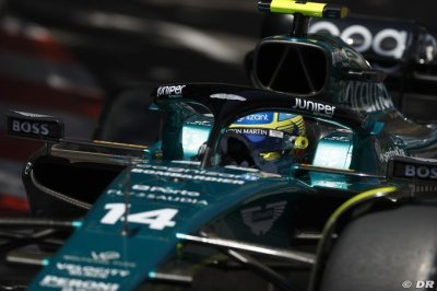 Alonso&nbsp;: Il faut encore accélérer le développement chez Aston Martin F1