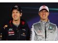 Vettel placera toujours son 'héros' Schumacher devant Hamilton