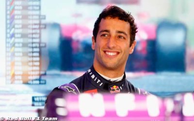 Ricciardo au jour le jour après la fin de saison