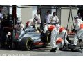 McLaren continue à avoir des problèmes dans les stands