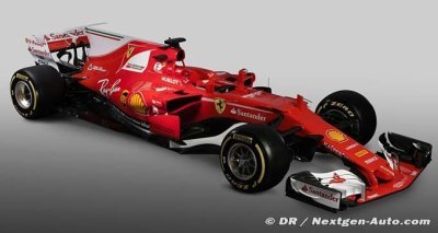 La Scuderia Ferrari dévoile sa monoplace, la SF70H