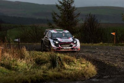 After SS16: Evans closes in on first WRC win