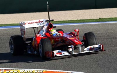 Testing underway in Valencia