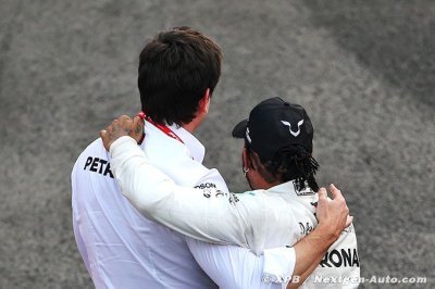 Wolff espère mais ne sait toujours pas si Hamilton reviendra en F1