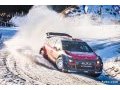 The Citroën C3 WRCs head for Swedish winter wonderland