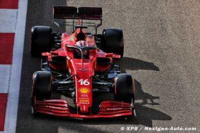 Leclerc apprécie le nouveau circuit d’Abu Dhabi, Sainz se cherche