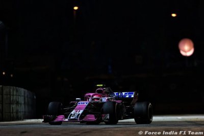 Ocon dans le top 10 en qualifications à Singapour 