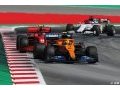 Norris ne pense pas que McLaren a la 3e voiture la plus rapide