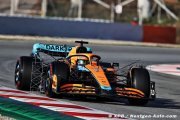 Essais F1 à Barcelone, J2 : McLaren en tête à midi, Red Bull à l'arrêt