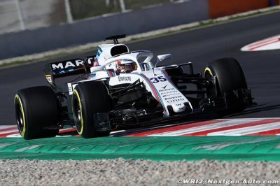 Williams a beaucoup roulé malgré des petits problèmes