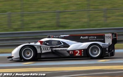 Spa, Libres 2&nbsp;: Audi devant&nbsp;! Une Peugeot 908 accidentée...