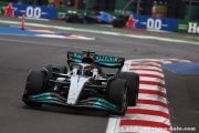Russell : Mercedes F1 a 'légèrement dépassé' Ferrari