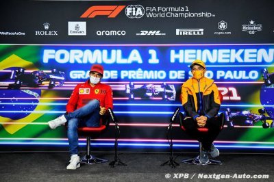 Norris assure être encore ami avec Sainz malgré leur rivalité