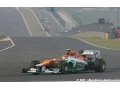 Quatre points à domicile pour Force India 