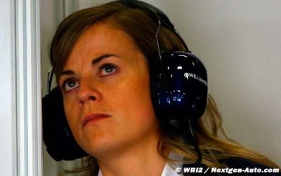 Susie Wolff ne se sent pas en compétition avec Simona de Silvestro