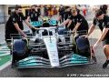 Mercedes F1 fait évoluer sa W13, qui se passe presque de pontons