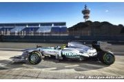 Mercedes a présenté sa F1 W04 à Jerez