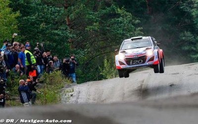 Paddon dans le baquet de Sordo lors du Rallye d’Australie