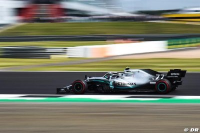 Les Mercedes en tête, Bottas plus à l’aise que Hamilton 