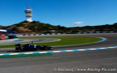 Williams tire un bon bilan de ses essais de Jerez
