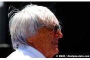 Ecclestone : Nul besoin de changer les pneus pour le moment