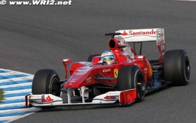Alonso satisfait de ses essais de Jerez