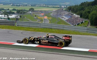 Race - Austrian GP report: Lotus Mercedes