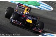 Au tour de Webber de pointer en tête