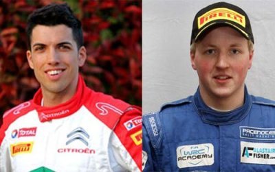 Campedelli et Fisher en Championnat du Monde des Rallyes