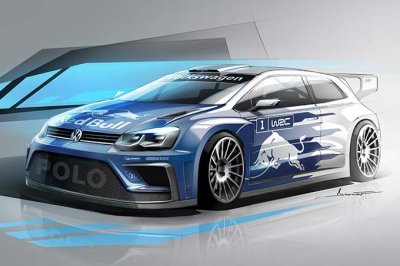 Volkswagen reveals inital shot of 2017 Polo R WRC