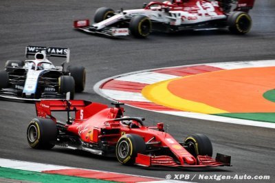 Vettel, 10e du GP du Portugal, continue à lutter avec la SF1000
