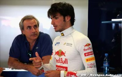 Carlos Sainz Jr, bien placé pour débuter chez Toro Rosso en 2015