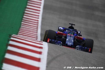 Les deux Toro Rosso en dernière ligne malgré un bon rythme