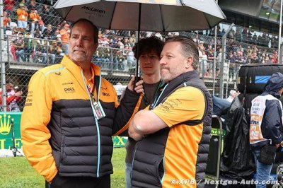 McLaren F1 ne peut plus se satisfaire de finir 2e selon Brown