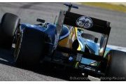 Aucune Caterham à l'arrivée