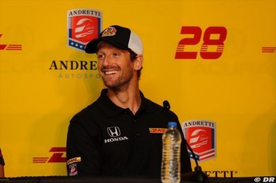 Grosjean va effectuer son premier test à Indianapolis