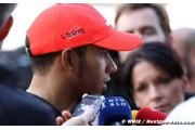 Hamilton accepte sa pénalité